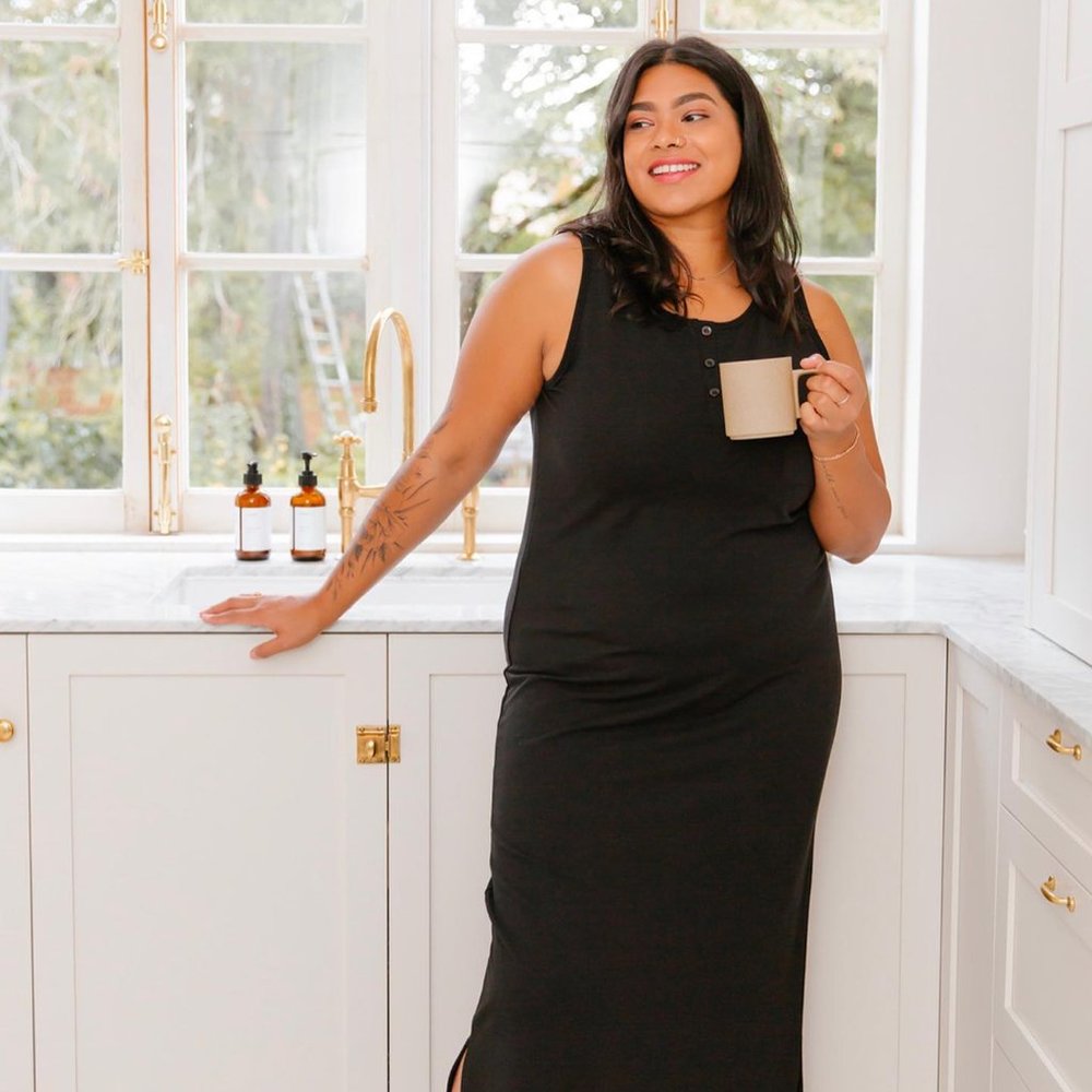 The Elevate After Hours dress by Smash + Tess in Midnight black